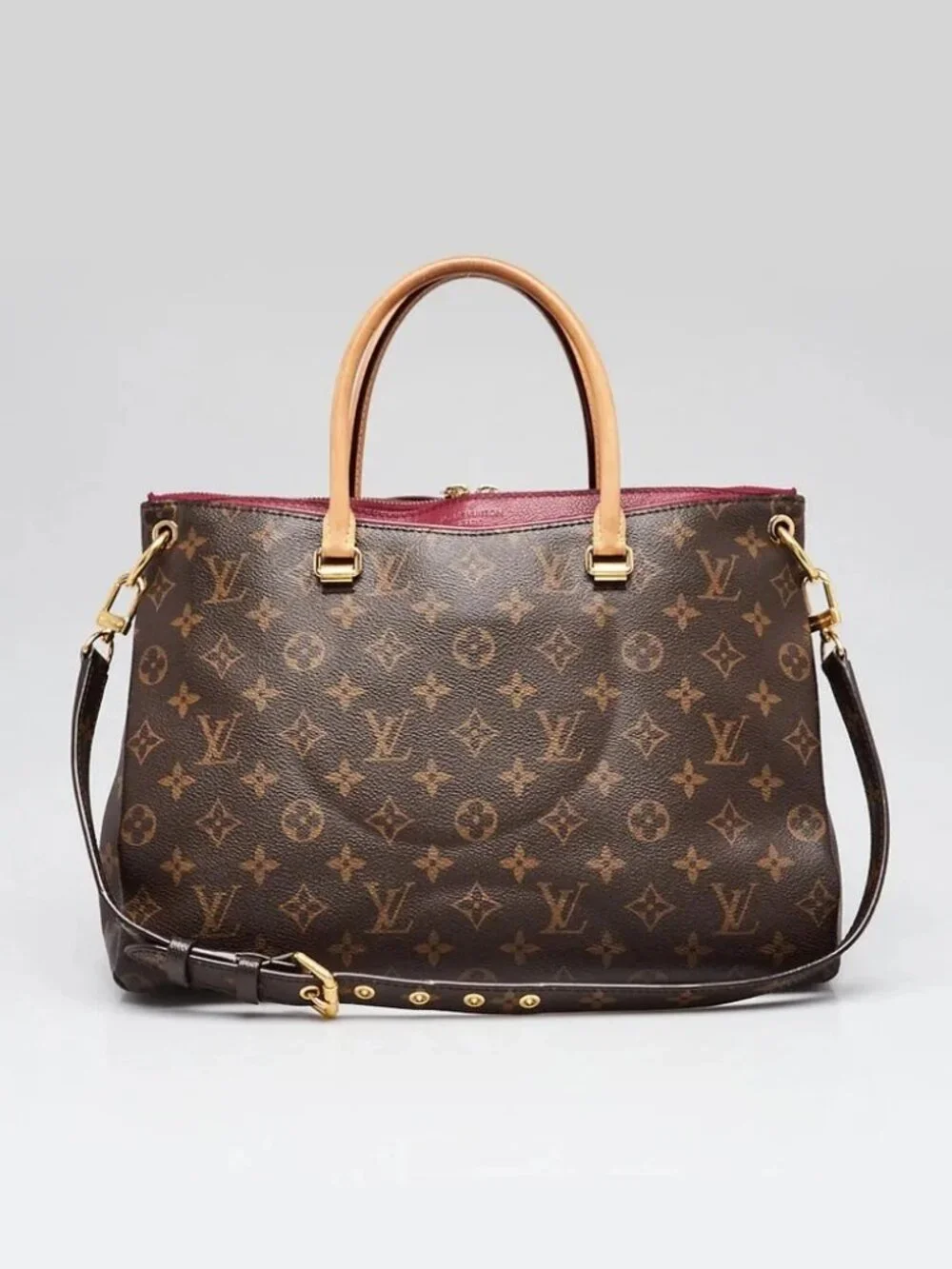 Louis Vuitton Aurore Monogram Canvas Pallas Bag
